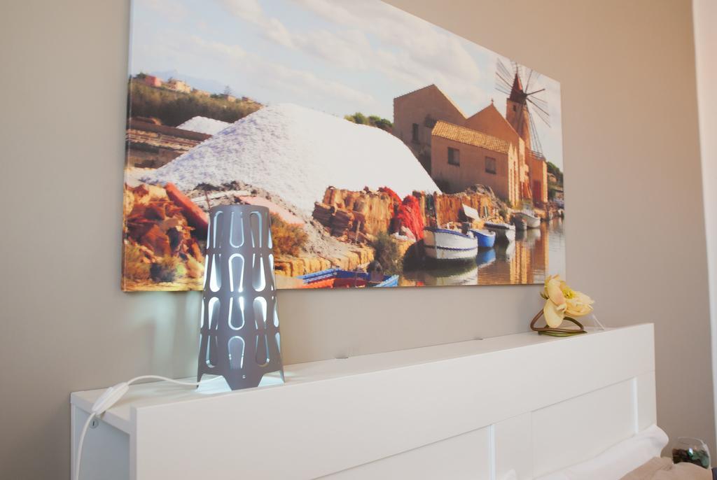 Bed and Breakfast Bianco Sale Trapani Rilievo Екстер'єр фото